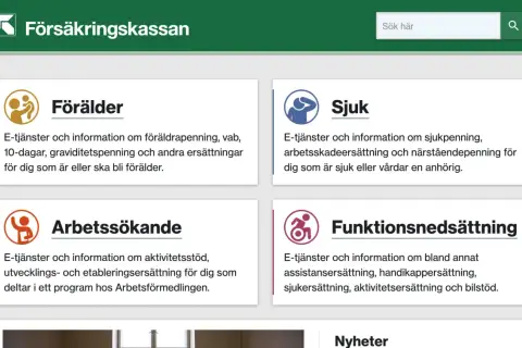 Här finns information om graviditetspenning och andra ersättningar för dig som är eller ska bli förälder. Sök information om sjukpenning vid sjukdom.